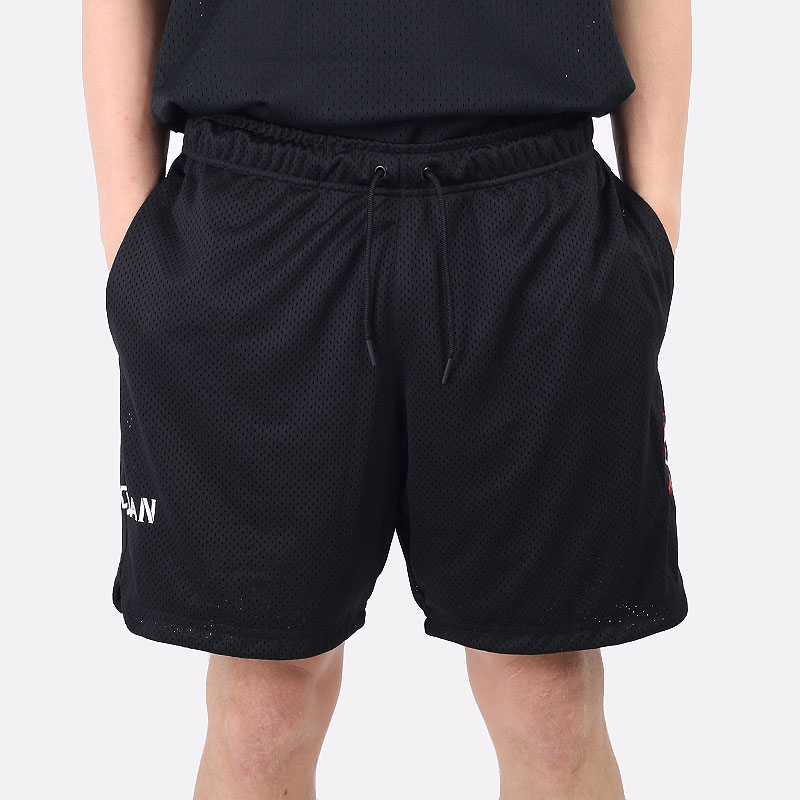 мужские черные шорты  Jordan AJ5 Mesh Graphic Shorts DD5274-010 - цена, описание, фото 3